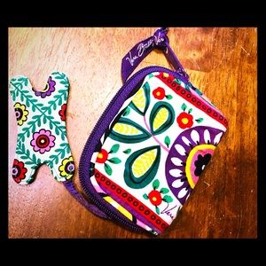 Colorful card purse, Vera Bradley